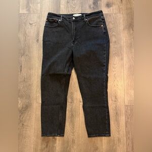 Abercrombie & Fitch black the skinny high-rise size 12 short